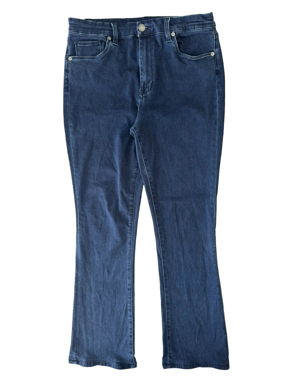 BLANKNYC The Hoyt Women's Jeans 31 Dark Wash Stretch Bootcut Flare Denim